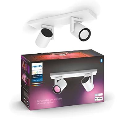 Philips OpbouwspotHue Argenta - White and color 2-lichts wit - 915005762001