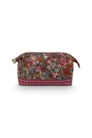 Pip Studio Pip Studio Cooper Cosmetic Purse Large Tutti i Fiori Pink 26x18x12cm - thumbnail