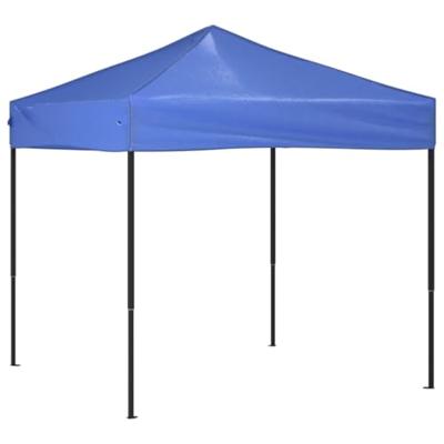 Partytent inklapbaar 2x2 m blauw Partytent inklapbaar 2x2 m blauw