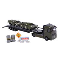 2-Play military transporter + tanks 24cm - thumbnail
