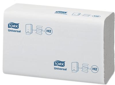 Tork Xpress handdoek, multifold, 237 vellen, 2-laags, systeem H2 Universal, wit Tork Xpress handdoek, multifold, 237 vellen, 2-laags, systeem H2 Universal, wit