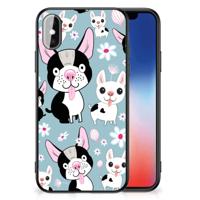 iPhone X | Xs Dierenprint Telefoonhoesje Hondjes - thumbnail