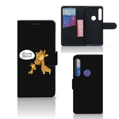 Motorola One Action Leuk Hoesje Giraffe Motorola One Action Leuk Hoesje Giraffe
