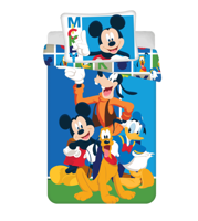 Mickey Mouse Friends Dekbedovertrek 100 x 135 cm - Katoen - 40 x 60 cm - thumbnail