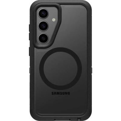 Otterbox Defender XT Series Backcover Samsung Galaxy S25 Transparant, Zwart Inductieve lading Otterbox Defender XT Series Backcover Samsung Galaxy S25 Transparant, Zwart Inductieve lading