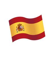 Houten Tafeldecoratie Spaanse Vlag (16st) - thumbnail