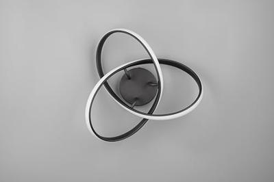 Trio Design plafondlampMeo grijs - R62101187