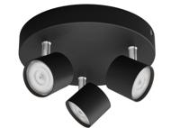 Philips Zwarte led plafondspotStar 3-lichts - 929003205301 - thumbnail