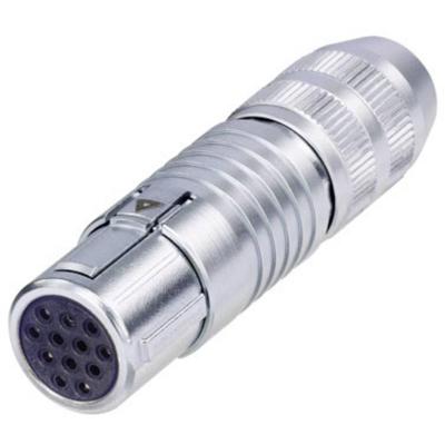 Neutrik MSCF12 Ronde connector Koppeling, recht Totaal aantal polen: 12 Serie (ronde connectoren): miniCON 1 stuk(s)