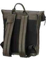 Burkely Minimal Mason Rolltop Backpack 14"-Green - thumbnail
