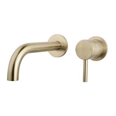 Afbouwdeel Eenhendel BWS Karsten Wastafelkraan Met Coldstart Geborsteld Messing Boss & Wessing