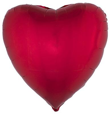 Folieballon Hart rood 80cm