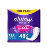 Always Dailies inlegkruisjes extra protect large (48 st) - thumbnail