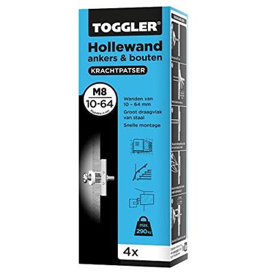 Toggler hollewandanker M8 10-64mm (4st)