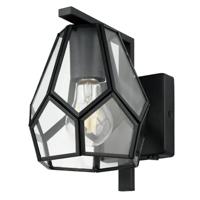 Eglo WandlampMardyke zwart met glas - 43645 - thumbnail
