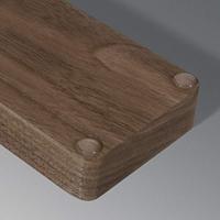 Sigel SI-VA202 Visitekaarthouder Walnoothout - thumbnail