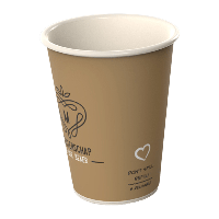 Meesterschap reusable plastic koffiebeker (400x180cc) - thumbnail