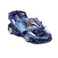 Bburago Ferrari R&P FXX-K EVO, blau #27 1:18 Auto - thumbnail