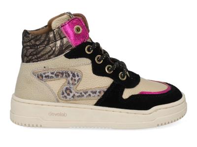 Develab 41926 239 taupe multi zwart maat 34 Develab 41926 239 taupe multi zwart maat 34