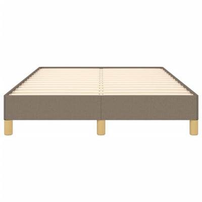 Bedframe zonder matras 120x190 cm stof taupe Bedframe zonder matras 120x190 cm stof taupe