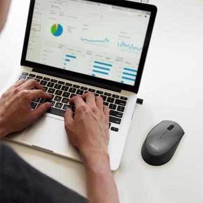 LogiLink ID0160 Muis Radiografisch Optisch Zwart 3 Toetsen 1200 dpi