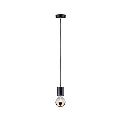 Paulmann Nordin 79751 Hanglamp LED E27 Zwart, Marmer, Koper (mat)