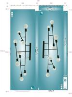 Eglo Plafondlamp Belsiana Zwart 98035 - thumbnail
