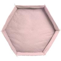 Roba Boxkleed Style Zeshoek Junior 100 X 115 Cm Polyester Roze - thumbnail