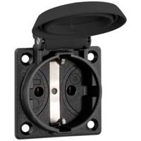 Abl Machinecontactdoos 2p+r/a zwart ip54 50x50mm (u) - thumbnail