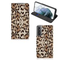 Samsung Galaxy S21 FE | Hoesje maken | Leopard - thumbnail