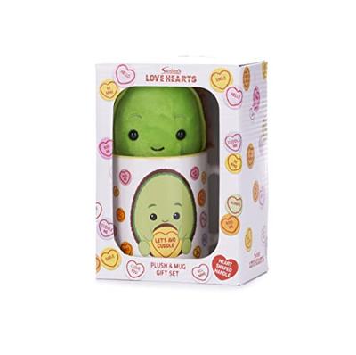 Love Hearts Cadeauset avocado - Let's avo cuddle - mok en knuffel Love Hearts Cadeauset avocado - Let's avo cuddle - mok en knuffel