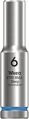 Wera 8790 HMA Deep Hand- en Machinedop met 1/4"-aandrijving, 6 x 50 mm - 05004503001