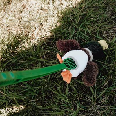 HUNTER Speelgoed hond flingerz Furry eend met launcher