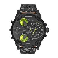 Diesel heren Mr. Daddy 2.0 chronograaf zwart camo horloge DZ7311 - thumbnail