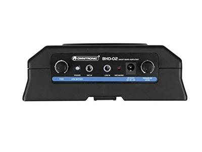 Omnitronic BHD-02 Mobiele PA-luidspreker 50 cm 2 inch werkt op batterijen 1 stuk(s)
