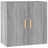 Wandkast 60x30x60 cm bewerkt hout grijs sonoma eikenkleurig - thumbnail