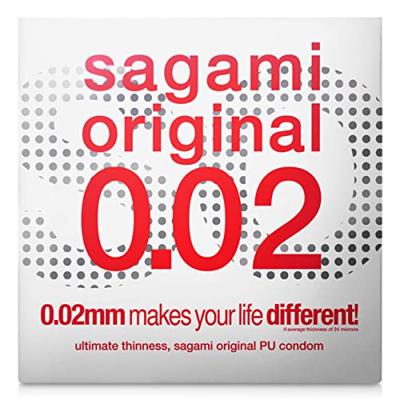 Sagami Original 0.02 - Ultradunne Latexvrije Condooms per stuk