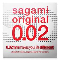 Sagami Original 0.02 - Ultradunne Latexvrije Condooms per stuk - thumbnail