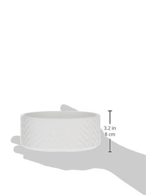 Voerbak voor honden Trixie T25024 Wit Ø 16 cm 900 ml - thumbnail