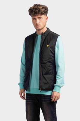 Lyle & Scott Golf Bodywarmer Heren Zwart - Maat S - Kleur: Zwart | Soccerfanshop
