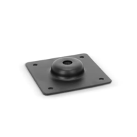 Adam Hall 87991PLATE Montageplaat voor tafelpoten 87990 en 87991 - thumbnail