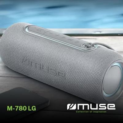 Muse Grijs Bluetooth luidspreker