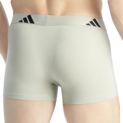 Adidas Boxershorts 3-pack flex cotton grijs-zwart-beige
