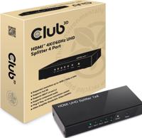 CLUB3D HDMI 2.0 UHD Splitter 4 Ports - thumbnail