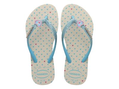 Havaianas Kids Slim Glitter II beige Beige maat 2930
