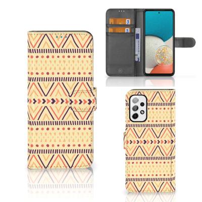 Samsung Galaxy A73 5G | Telefoon Hoesje | Aztec Yellow Samsung Galaxy A73 5G | Telefoon Hoesje | Aztec Yellow