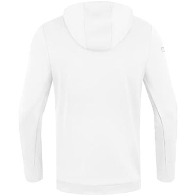 JAKO 6745 Sweater Met Kap Pro Casual - Wit - M