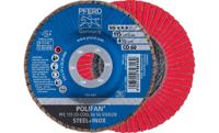 PFERD TOOLS 67760615 PFC 115 CO-COOL 60 SG STEELOX Lamellenschijf Diameter 115 mm Boordiameter 22.23 mm Aluminium legering, Legering op nikkelbasis, - thumbnail
