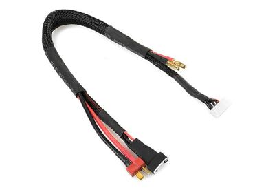 Laad/balanceer T-Plug 4S - Charger 6S XH Connector - 4S XH Connector - 14 AWG ULTRA V+ Silicon Wire Laad/balanceer T-Plug 4S - Charger 6S XH Connector - 4S XH Connector - 14 AWG ULTRA V+ Silicon Wire