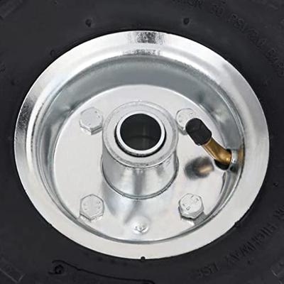 VidaXL Steekwagenwielen 4,10/3,50-4 (260x83) rubber 2 st VidaXL Steekwagenwielen 4,10/3,50-4 (260x83) rubber 2 st